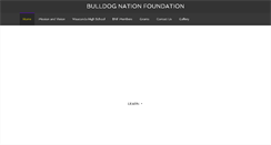 Desktop Screenshot of bulldognationfoundation.net